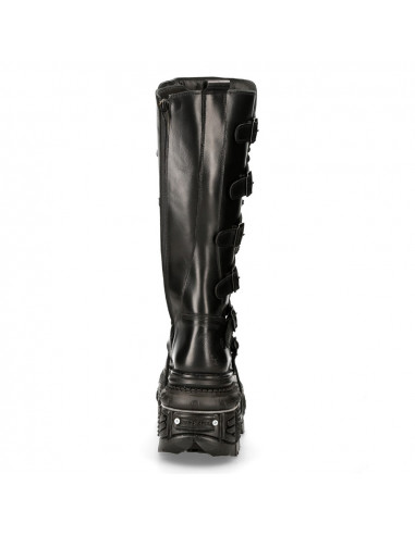 HIGH BOOT BLACK IMPERFECT M-272-C46