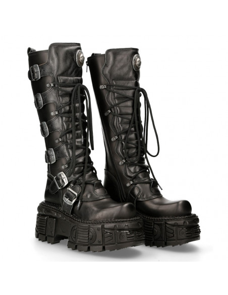 HIGH BOOT BLACK IMPERFECT M-272-S3