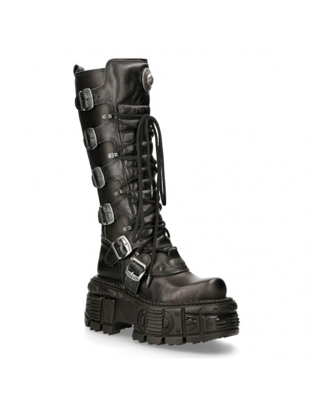 HIGH BOOT BLACK IMPERFECT M-272-S3