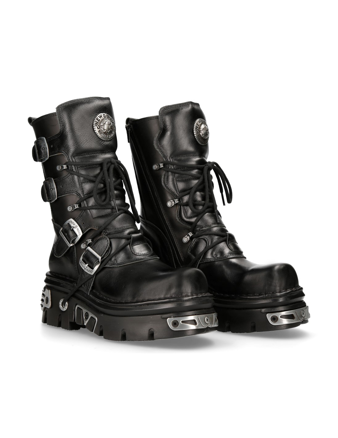 BOOT BLACK REACTOR WITH LACES M-373-S4